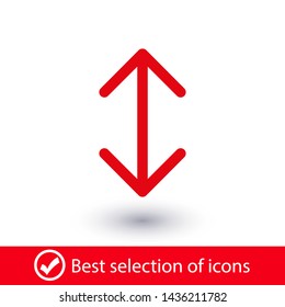Black arrow icon. The arrow icon shows the direction. Vector arrow icon. Illustration of the arrow. Logo arrows icon. Arrows icons isolated. Arrows icons for web. Arrows icons eps10