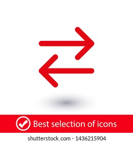 Black arrow icon. The arrow icon shows the direction. Vector arrow icon. Illustration of the arrow. Logo arrows icon. Arrows icons isolated. Arrows icons for web. Arrows icons eps10