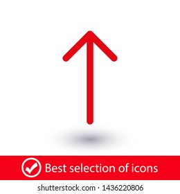 Black arrow icon. The arrow icon shows the direction. Vector arrow icon. Illustration of the arrow. Logo arrows icon. Arrows icons isolated. Arrows icons for web. Arrows icons eps10