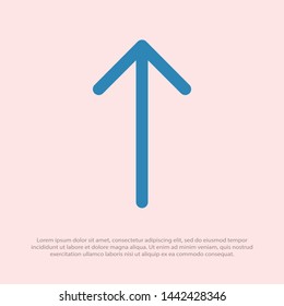 Black arrow icon. The arrow icon shows the direction. Vector arrow icon. Illustration of the arrow. Logo arrows icon. Arrows icons isolated. Arrows icons for web. Arrows icons eps10
