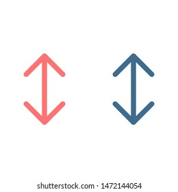 Black arrow icon. The arrow icon shows the direction. Vector arrow icon. Illustration of the arrow. Logo arrows icon. Arrows icons isolated. Arrows icons for web. Arrows icons eps10