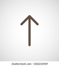 Black arrow icon. The arrow icon shows the direction. Vector arrow icon. Illustration of the arrow. Logo arrows icon. Arrows icons isolated. Arrows icons for web. Arrows icons eps10