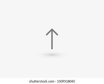 Black arrow icon. The arrow icon shows the direction. Vector arrow icon. Illustration of the arrow. Logo arrows icon. Arrows icons isolated. Arrows icons for web. Arrows icons eps10