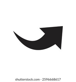 
black arrow icon vector design