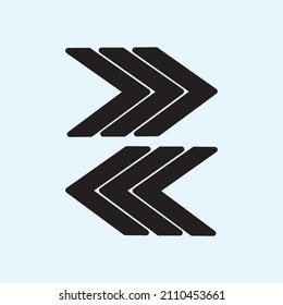 Black arrow icon vector EPS- 10