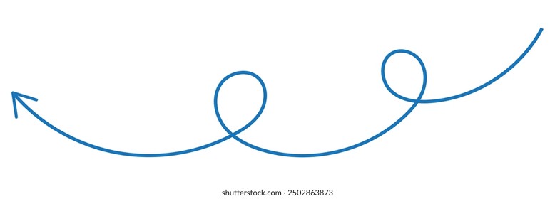 Black arrow pointing right. Long arrow vector isolated. Arrow shape element.