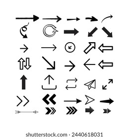 black arrow vector, web black arrow, pink, green, red, black, blue arrow,