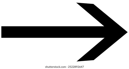 Black arrows icon. arrow direction symbols in flat style.