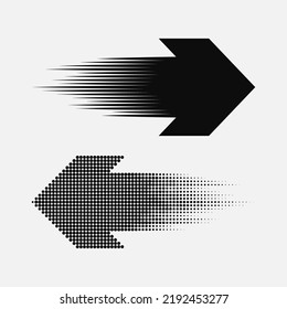 Black arrows icon, logo. Abstract vector design.