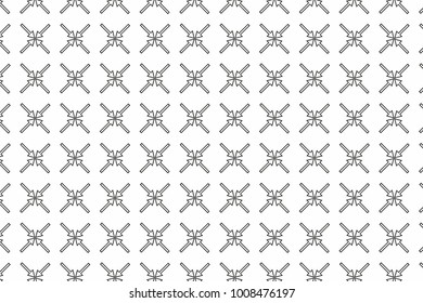 black arrows monochrome geometric pattern. wallpaper concept for web and print vector