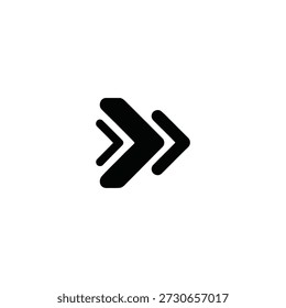 Black arrows pointing right on transparent background illustration graphic design