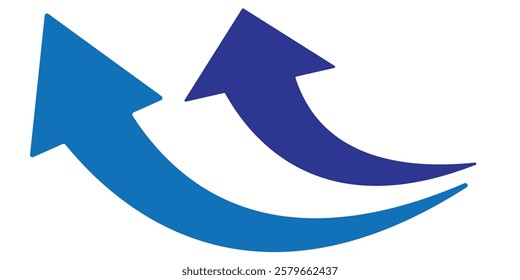 Black arrows set. Curved arrows. Arrow sign. Curved arrow pointing right. Black and red arrow.