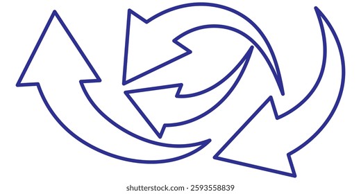 Black arrows set. Curved arrows. Arrow sign. Curved arrow pointing right. Black and red arrow.