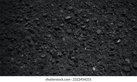 Black asphalt abstract texture background