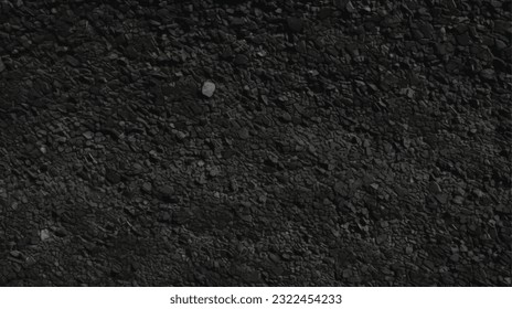 Black asphalt abstract texture background