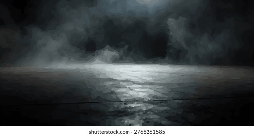 Black asphalt noisy texture background banner
