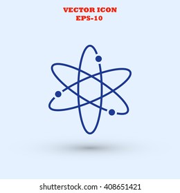 Black atom icon