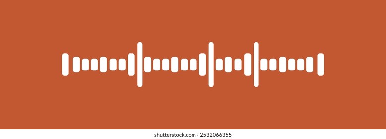 Black Audio technology, music sound waves vector icon illustration. Sound wave vector icon, Sound waves icon vector isolated on white background, Sound waves sign, line or linear symbol