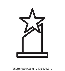 Black award vector icon design for your projects