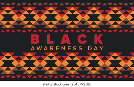 Black Awareness Day. Holiday in Brazil. Afro Brazilians. Celebrate awareness by the black community in November. African and brazilian culture. Black history art. Vector illustration