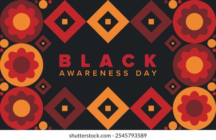 Black Awareness Day. Holiday in Brazil. Afro Brazilians. Celebrate awareness by the black community in November. African and brazilian culture. Black history art. Vector illustration