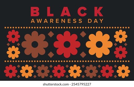 Black Awareness Day. Holiday in Brazil. Afro Brazilians. Celebrate awareness by the black community in November. African and brazilian culture. Black history art. Vector illustration