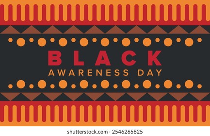 Black Awareness Day. Holiday in Brazil. Afro Brazilians. Celebrate awareness by the black community in November. African and brazilian culture. Black history art. Vector illustration