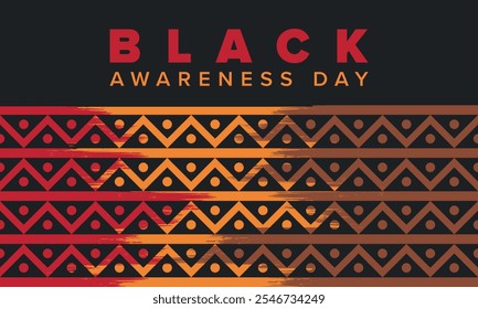 Black Awareness Day. Holiday in Brazil. Afro Brazilians. Celebrate awareness by the black community in November. African and brazilian culture. Black history art. Vector illustration