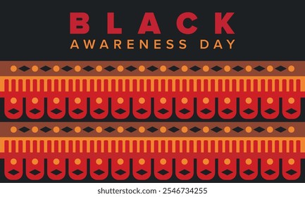 Black Awareness Day. Holiday in Brazil. Afro Brazilians. Celebrate awareness by the black community in November. African and brazilian culture. Black history art. Vector illustration