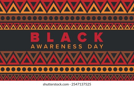 Black Awareness Day. Holiday in Brazil. Afro Brazilians. Celebrate awareness by the black community in November. African and brazilian culture. Black history art. Vector illustration