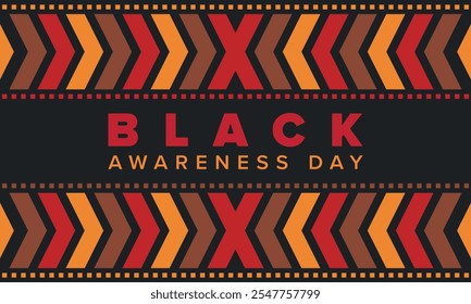 Black Awareness Day. Holiday in Brazil. Afro Brazilians. Celebrate awareness by the black community in November. African and brazilian culture. Black history art. Vector illustration