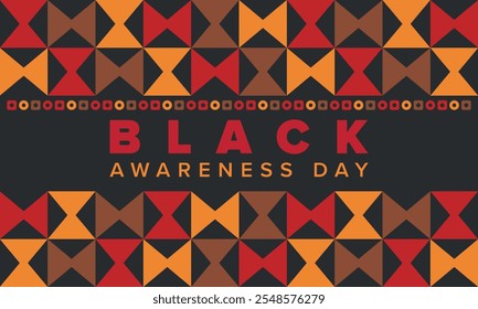 Black Awareness Day. Holiday in Brazil. Afro Brazilians. Celebrate awareness by the black community in November. African and brazilian culture. Black history art. Vector illustration