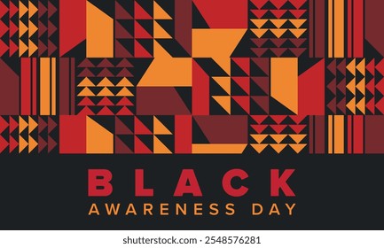 Black Awareness Day. Holiday in Brazil. Afro Brazilians. Celebrate awareness by the black community in November. African and brazilian culture. Black history art. Vector illustration