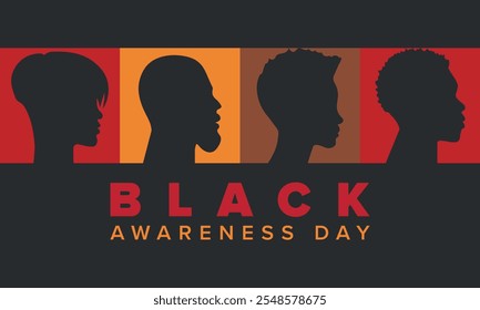 Black Awareness Day. Holiday in Brazil. Afro Brazilians. Celebrate awareness by the black community in November. African and brazilian culture. Black history art. Vector illustration