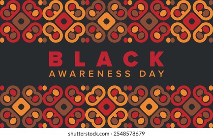 Black Awareness Day. Holiday in Brazil. Afro Brazilians. Celebrate awareness by the black community in November. African and brazilian culture. Black history art. Vector illustration