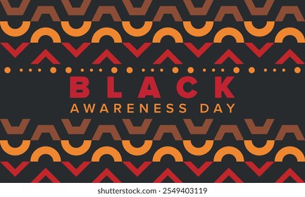 Black Awareness Day. Holiday in Brazil. Afro Brazilians. Celebrate awareness by the black community in November. African and brazilian culture. Black history art. Vector illustration