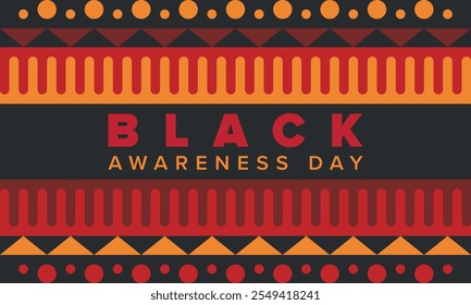 Black Awareness Day. Holiday in Brazil. Afro Brazilians. Celebrate awareness by the black community in November. African and brazilian culture. Black history art. Vector illustration