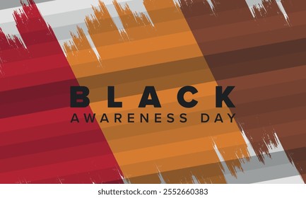 Black Awareness Day. Holiday in Brazil. Afro Brazilians. Celebrate awareness by the black community in November. African and brazilian culture. Black history art. Vector illustration