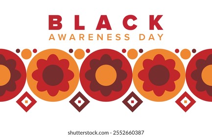 Black Awareness Day. Holiday in Brazil. Afro Brazilians. Celebrate awareness by the black community in November. African and brazilian culture. Black history art. Vector illustration