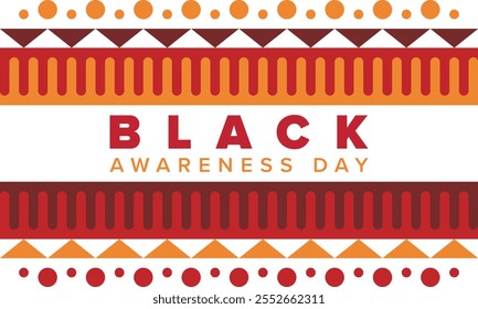 Black Awareness Day. Holiday in Brazil. Afro Brazilians. Celebrate awareness by the black community in November. African and brazilian culture. Black history art. Vector illustration