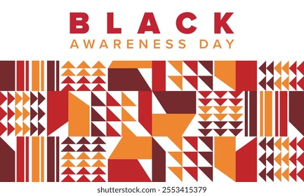 Black Awareness Day. Holiday in Brazil. Afro Brazilians. Celebrate awareness by the black community in November. African and brazilian culture. Black history art. Vector illustration