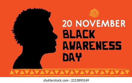 Black Awareness Day. November 20