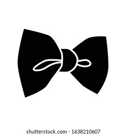 Black awareness ribbon on white background. Mourning and melanoma symbol. Perfect use for website, pattern, design, etc.