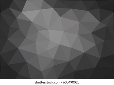 black background