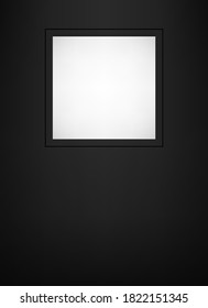 Fondo negro. A4 Espacio blanco para el texto. Ilustración vectorial. 