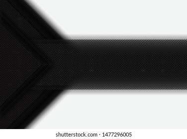 Black background, Abstract geometric overlap layer. Space for background design, can be used for display or montage your products
