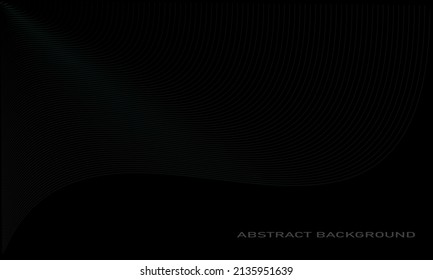 black background with abstract lines