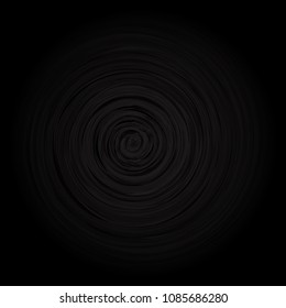 Black background with abstract twist design