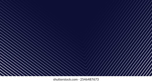 Black background. Abstract vector, science, futuristic, energy technology concept. Digital image of light rays, lines with blue light on white background. Modern vector illustration