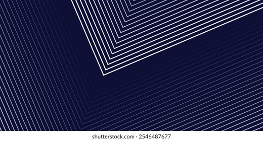 Black background. Abstract vector, science, futuristic, energy technology concept. Digital image of light rays, lines with blue light on white background. Modern vector illustration